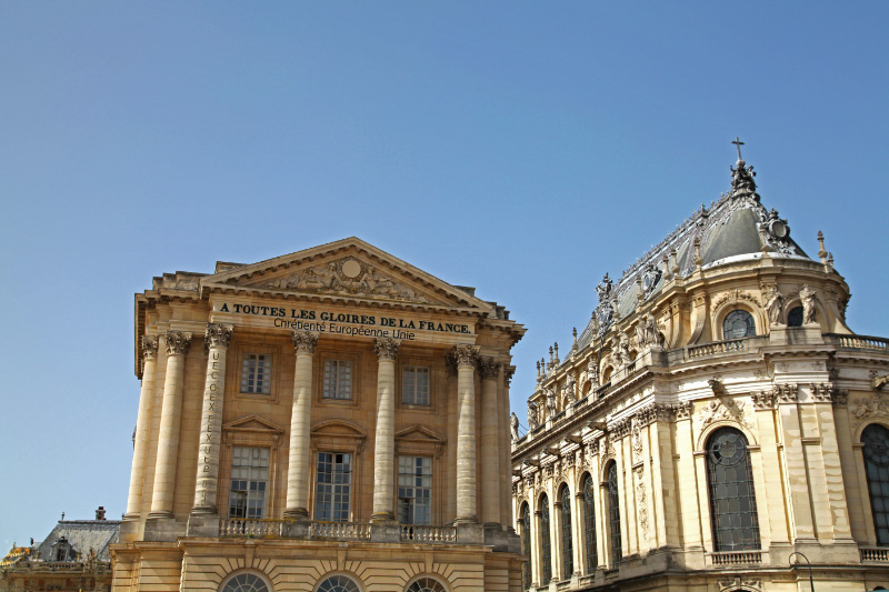 Versailles with chapel